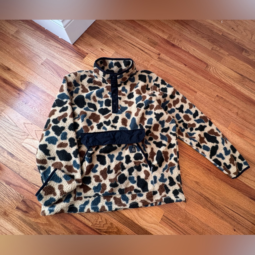 Carhartt Camo Half Button Fleece